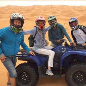 Aventura en familia por el desierto de Marrakech