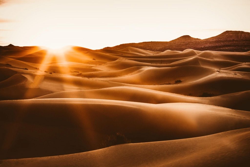 amanecer en el desierto del Sahara-1